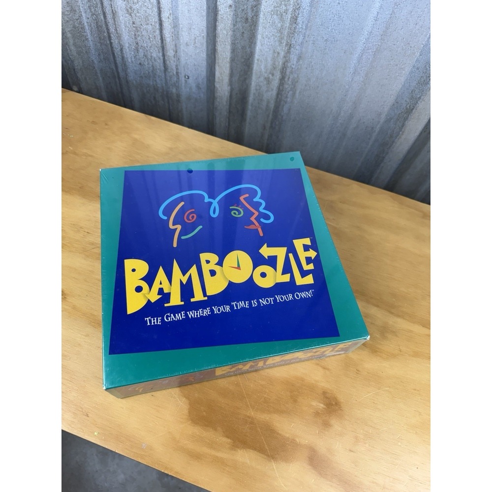 Parker Bros BAMBOOZLE A Game where your Time is Not Your Own Vintage 1997 Sealed